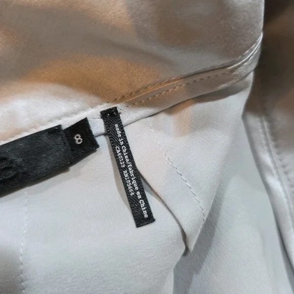 206 L.A.M.B. Asymmetrical Silver Skirt - Picture 5 of 6